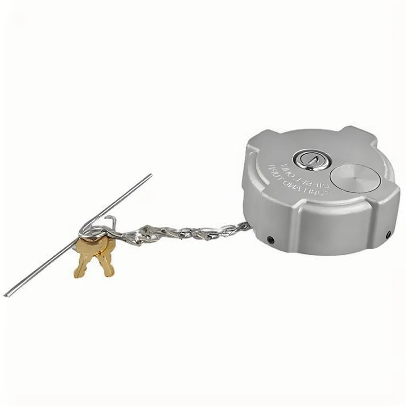 

New High Quality Aluminum Fuel Tank Cap With Lock 03-37017-002 0337017002 For American Trucks Freightliner Trucks-A02G