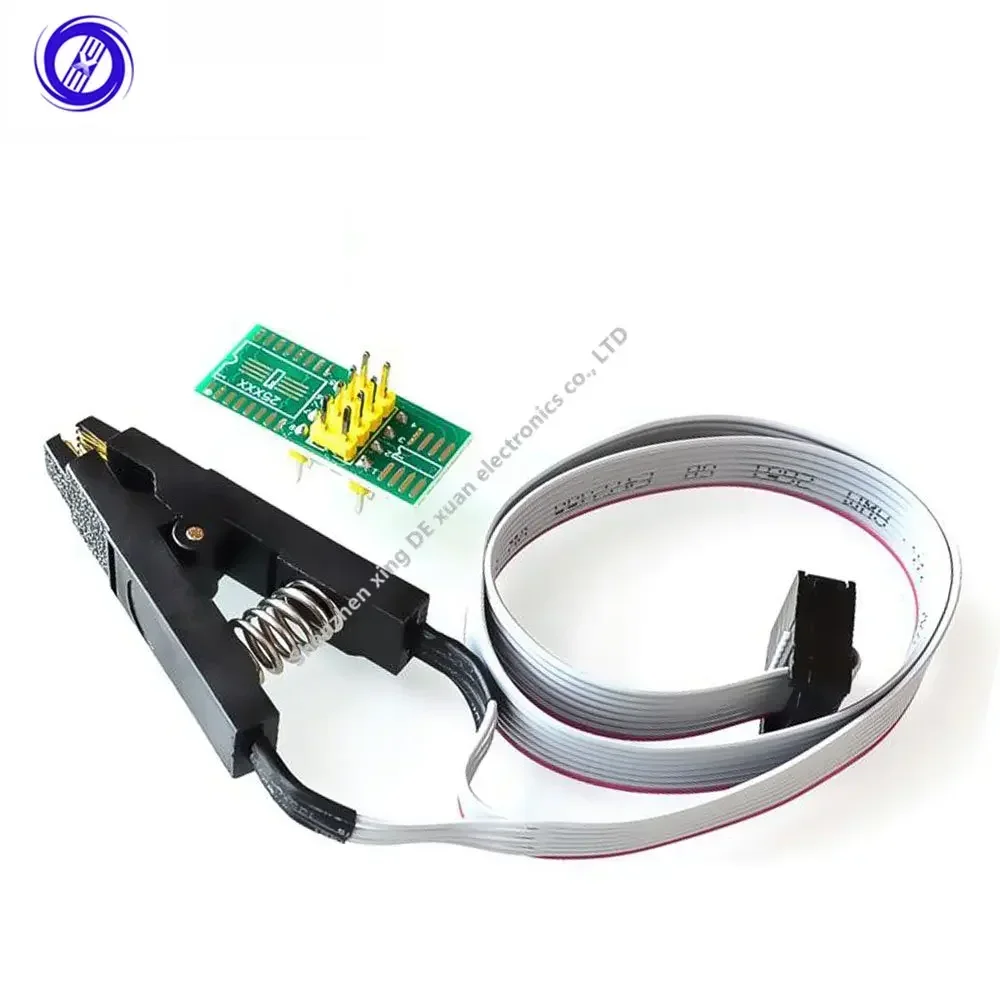 High quality SOIC8 SOP8 Test Clip For EEPROM 93CXX/25CXX/24CXX in-circuit programming on USB Programmer TL866CS TL866A EZP2010