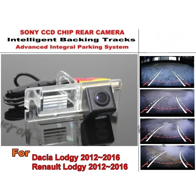 

For Dacia Lodgy / For Renault Lodgy 2012~2016 Intelligent Car Parking Camera / with Tracks Module Rear Camera CCD Night Vision