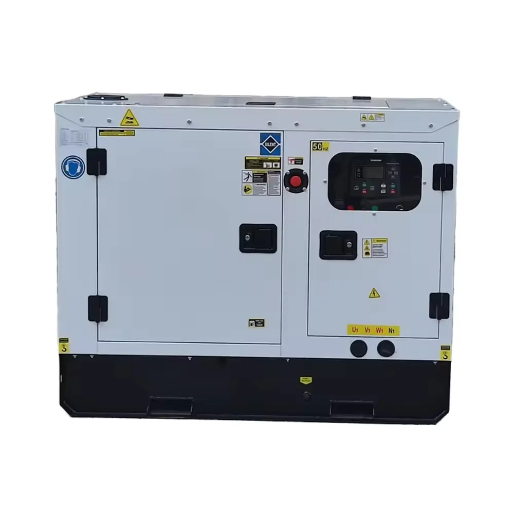 Silent Diesel Generator Set 8KW/10KVA Auto Start Open Frame ATS Remote Control 50Hz 1800 RPM Water Cooling System