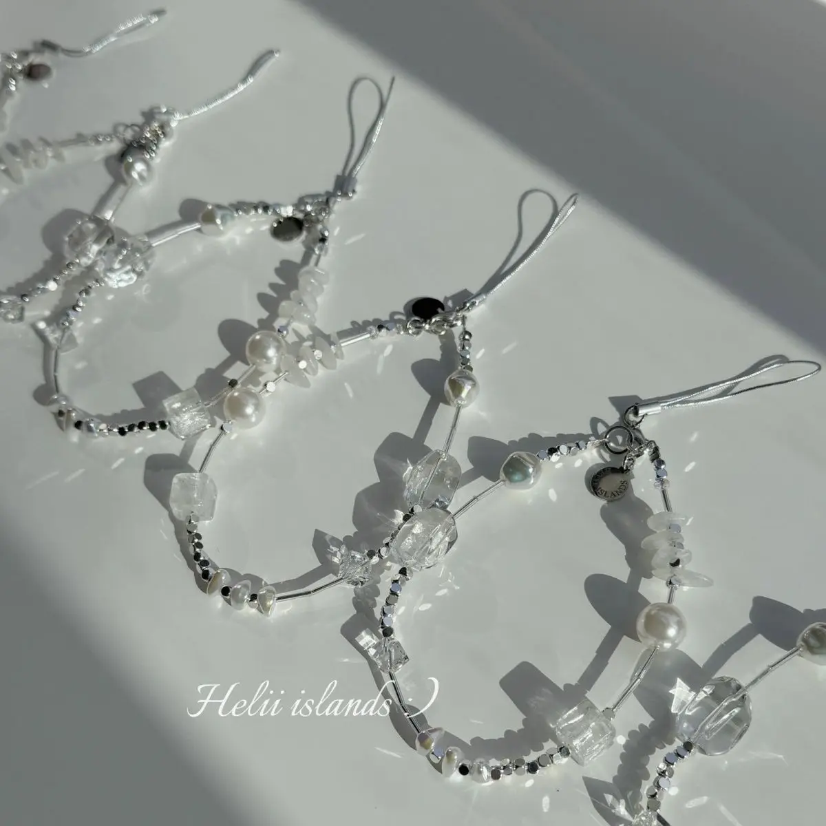 Minimalist High-End Pure Water Style Phone Case Charm Lanyard CCD Camera Card Album Decoration Creative Phone Wrist Strap