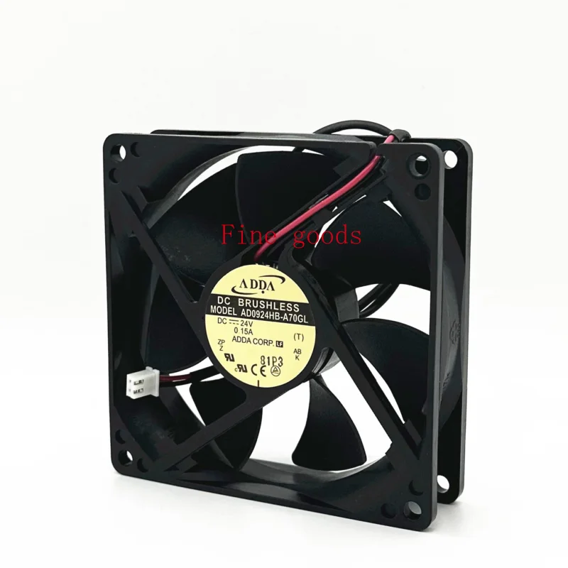 FOR ADDA AD0924HB-A70GL 24V 0.15A 9cm 2-pin Inverter Cooling Fan 90*90*25MM