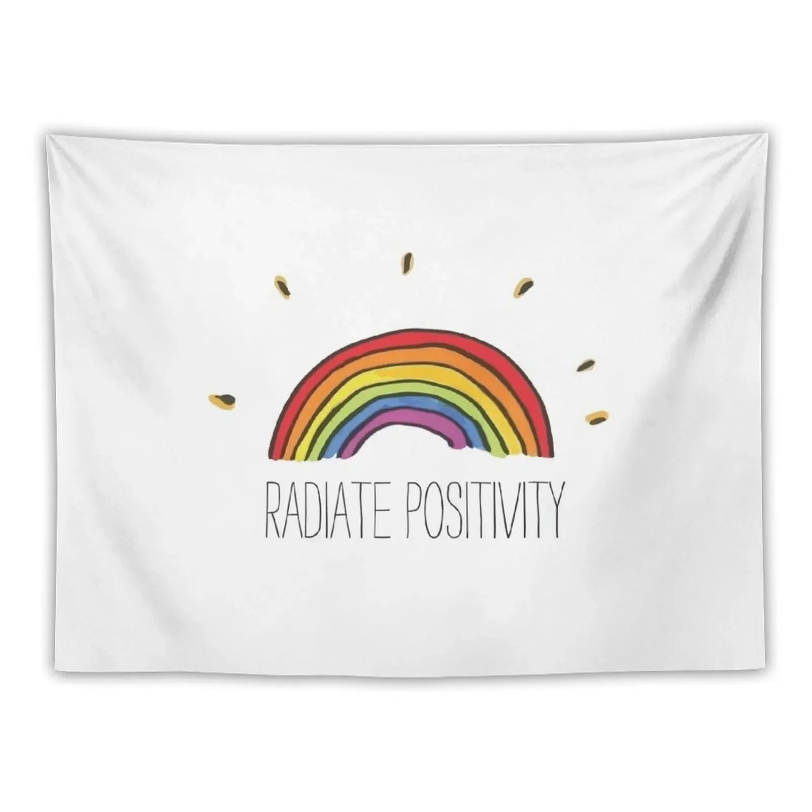 

Radiate Positivity Tapestry Kawaii Room Decor Room Decor Cute Wall Decor Hanging Tapestry