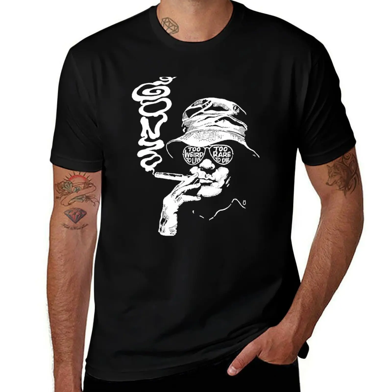 

Hunter Thompson T-Shirt Big Size Daily Wear T-Shirt