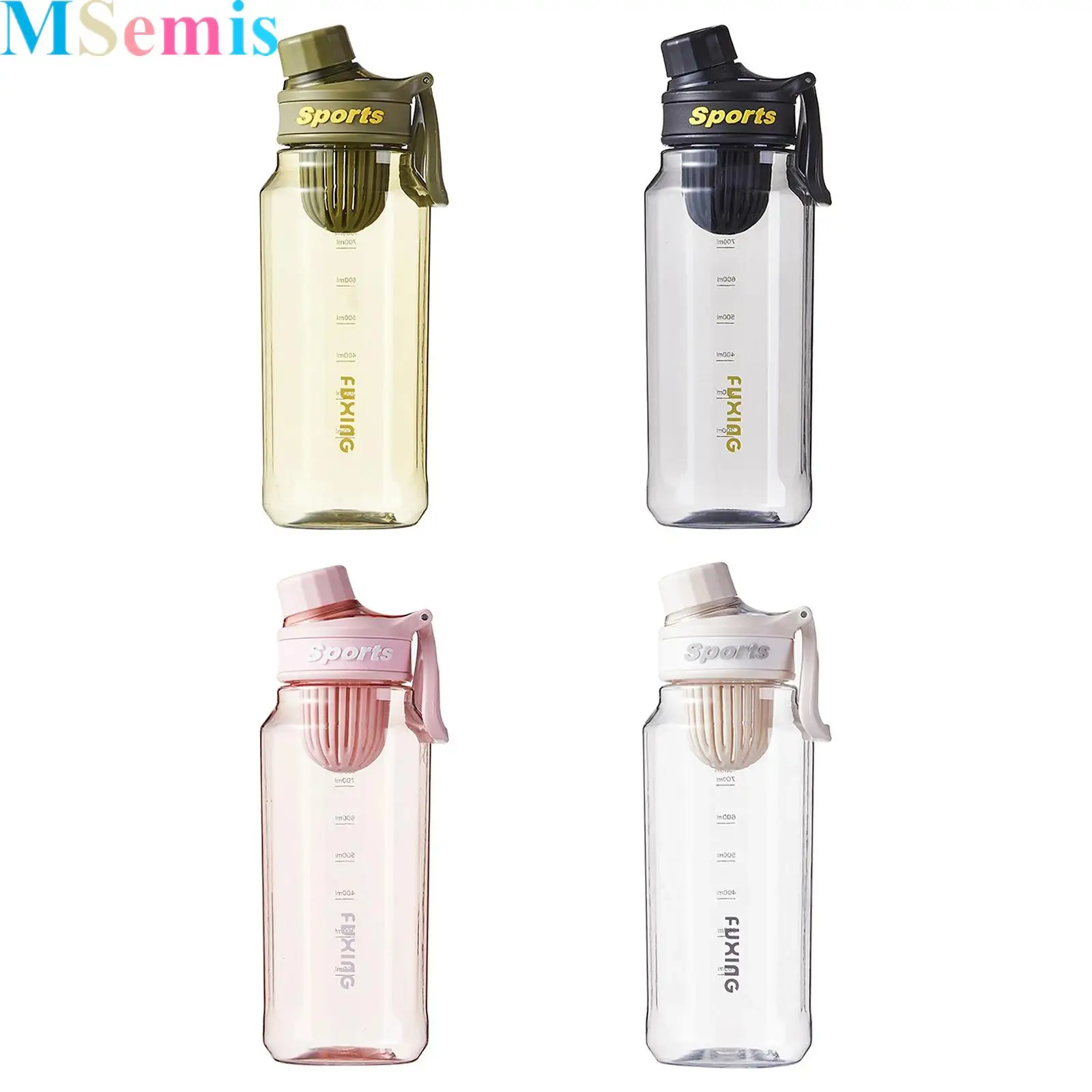

1000ml Water Bottle Portable Sports Bottle with Spout Lid And Carry Handle Suitable for Travel Outdoors Gym Travel Home School