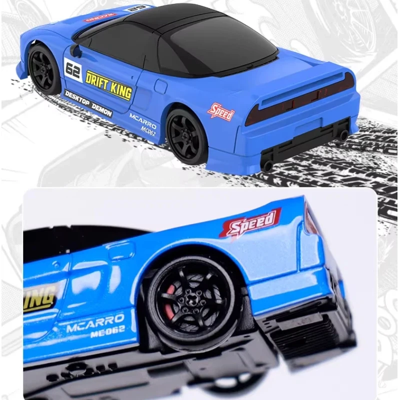

1:64 4wd Rc Drift Car 2.4g Wireless Remote Control High Speed Mini Jdm Car Model Birthday Gift For Boys Boyfriend Collection