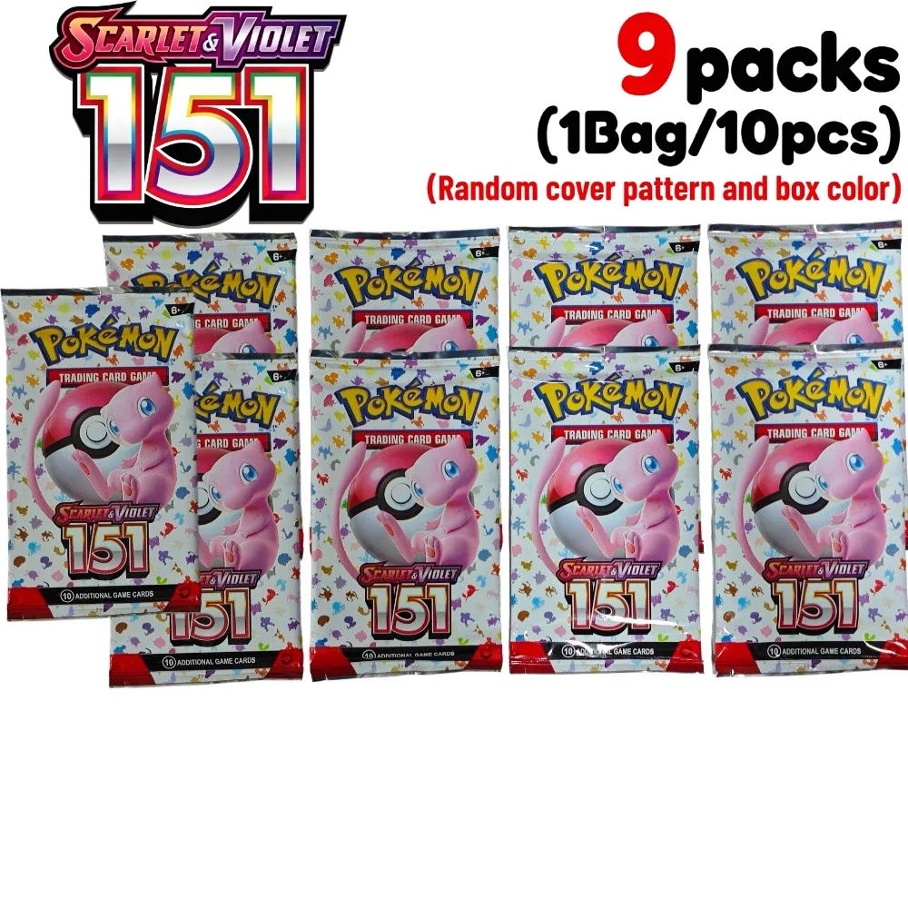 9 Packungen Pokémon TCG Mega Evolution-Pitch Black Booster Ascended Heroes Phantasmal Flames TCG Sammelkarten-Set – Detail 33