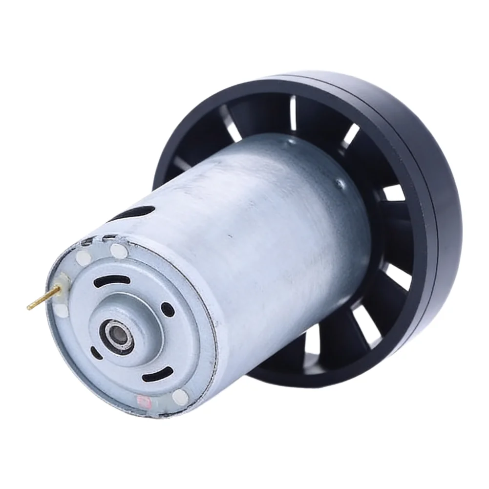 7.4V DC 390 Motor High Torque for For MINI Vacuum Cleaner Ball Bearing Design 5.08x3.55x2.3cm Metal 116g Black
