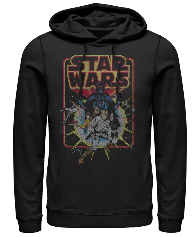 Karakters bedrukte Star Wars Sci-Fi Street Hoodies Nieuwe bedrukte Street Hoodies voor mannen en vrouwen