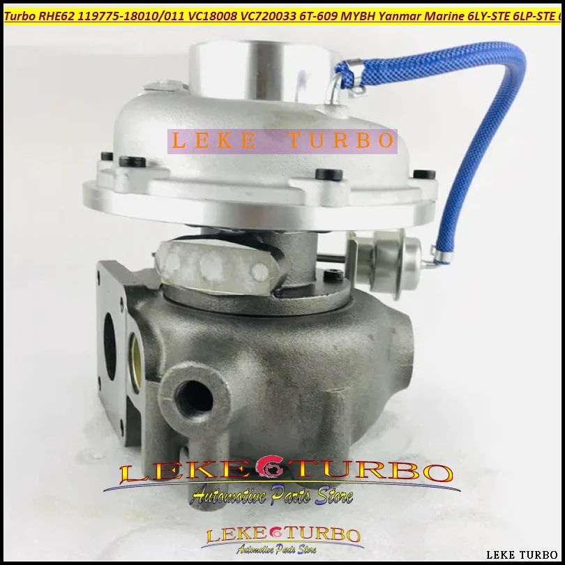 Turbocharger RHE62 119775-18010 11977518010 Turbocharger VD18008 VB18008 VC18008 For Yanmar Marine 6LY-STE 41.64L 4164ccm 350HP