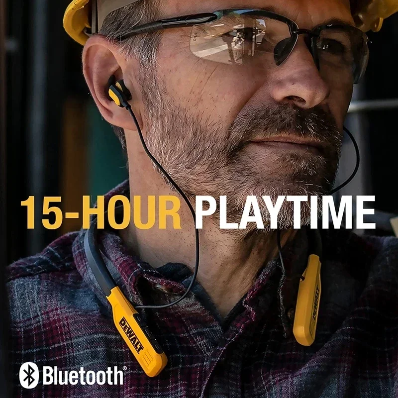DEWALT ツールアクセサリー ワイヤレス Bluetooth イヤホン ジョブ