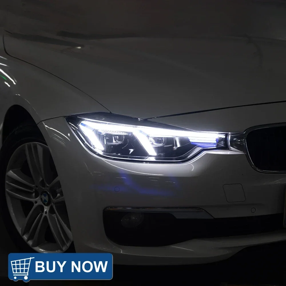 

Обновление объективов проектора DRL, аксессуары для BMW 3 серии F30 F35 318i 320i 325i 330i 2013-2019, автомобильные светодиодные фары в сборе
