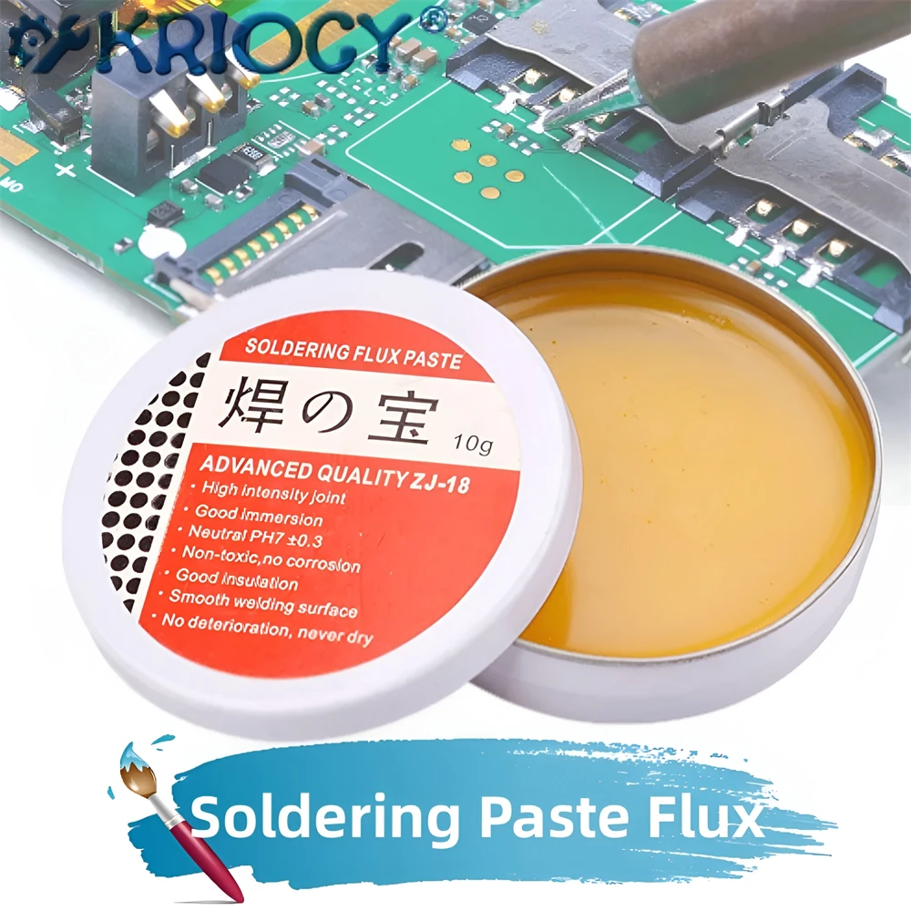 روسين معتدل معجون لحام بيئي تدفق ، أجزاء سي بي سي لحام أداة جل للالمعادن ، 10 50 غ #1