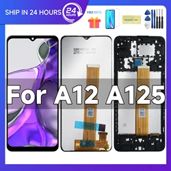 A12 For Samsung 6.5''For Ori A125F A125M A125U A125N A125W LCD Display Touch Screen Digitizer Assembly Replacement