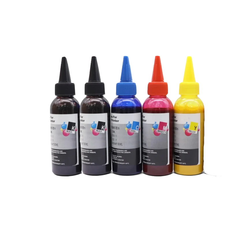 einkshop 5x100ml Water Dye ink for Canon PGI-220 320 520 820 cli-221 321 521 821 for Canon PIXMA IP3600 IP4600 MP540 MP620 MP980