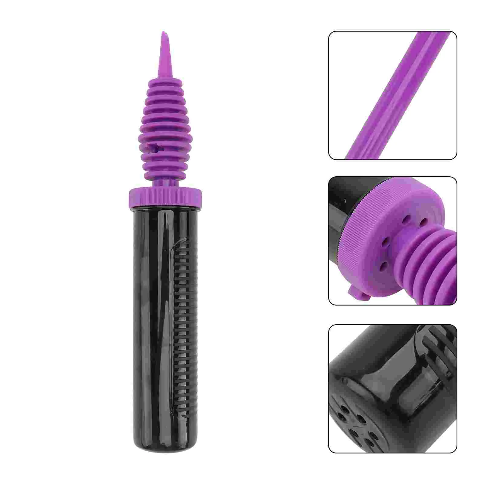 2 Pcs Portable Pump for Inflatables Household Balloon Air Inflator Hand Inflators Bulk