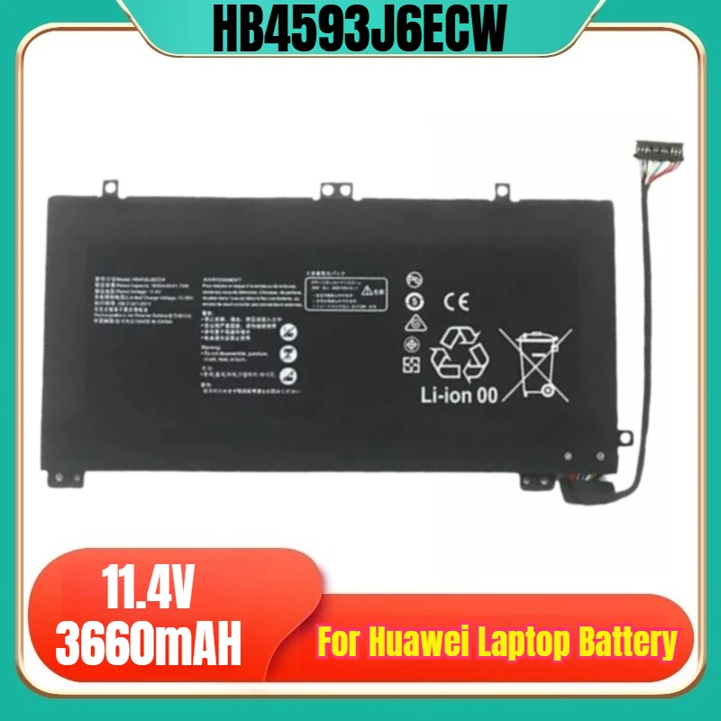 

HB4593J6ECW 11.4V 3660mAH Laptop Battery for Huawei WRT-W09 WRT-WX9 WRT-W19 WRT-W19L WRT-W29 WRT-W29L HN-W19L WRTB-WFE9
