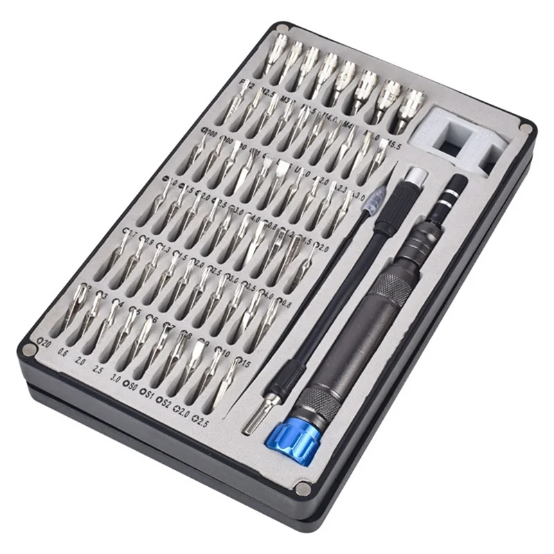 SYW-64-In-1 Watch Mobile Phone Disassembly Maintenance Tool Chrome Vanadium Steel Screwdriver Set