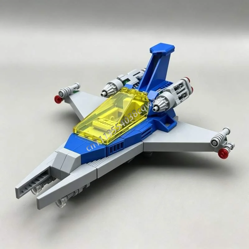 NEW 243 PCS Astro Viper Space Battle Fighter Model MOC Custom Building Blocks DIY Assembly Puzzle Toy Gifts Collection Display