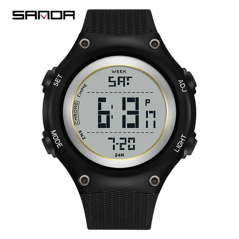 

Fashion Sanda Top Brand Outdoor Sports Men's Watches Multifunction Waterproof Digital Male Clock Chronograph Relogio Masculino