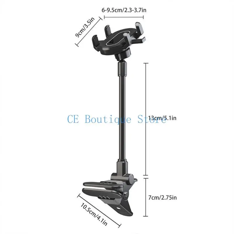 Người giữ điện thoại thông minh có thể điều chỉnh 652F cho xe đạp nhạc cụ với việc tăng cường sát