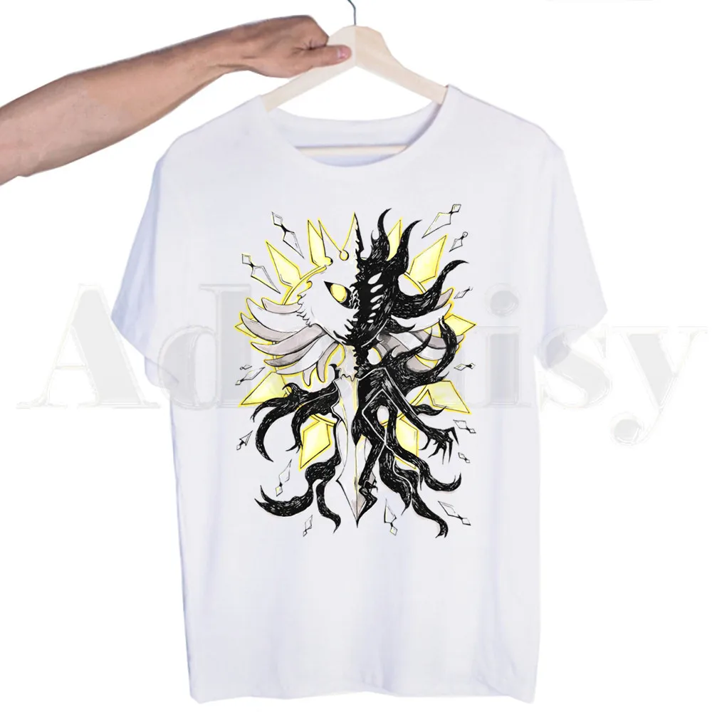 Nowość Hollow Knight Games Cartoon Fashion t-shirty męskie moda letnia t-shirty koszulki Streetwear Harajuku śmieszne