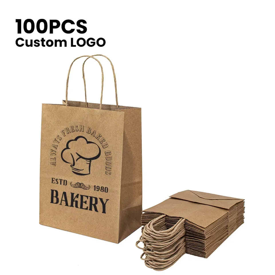 

Wholesale Custom Printed your own logo shopper cloth Packaging Retail Paper Shopping Bags with handles