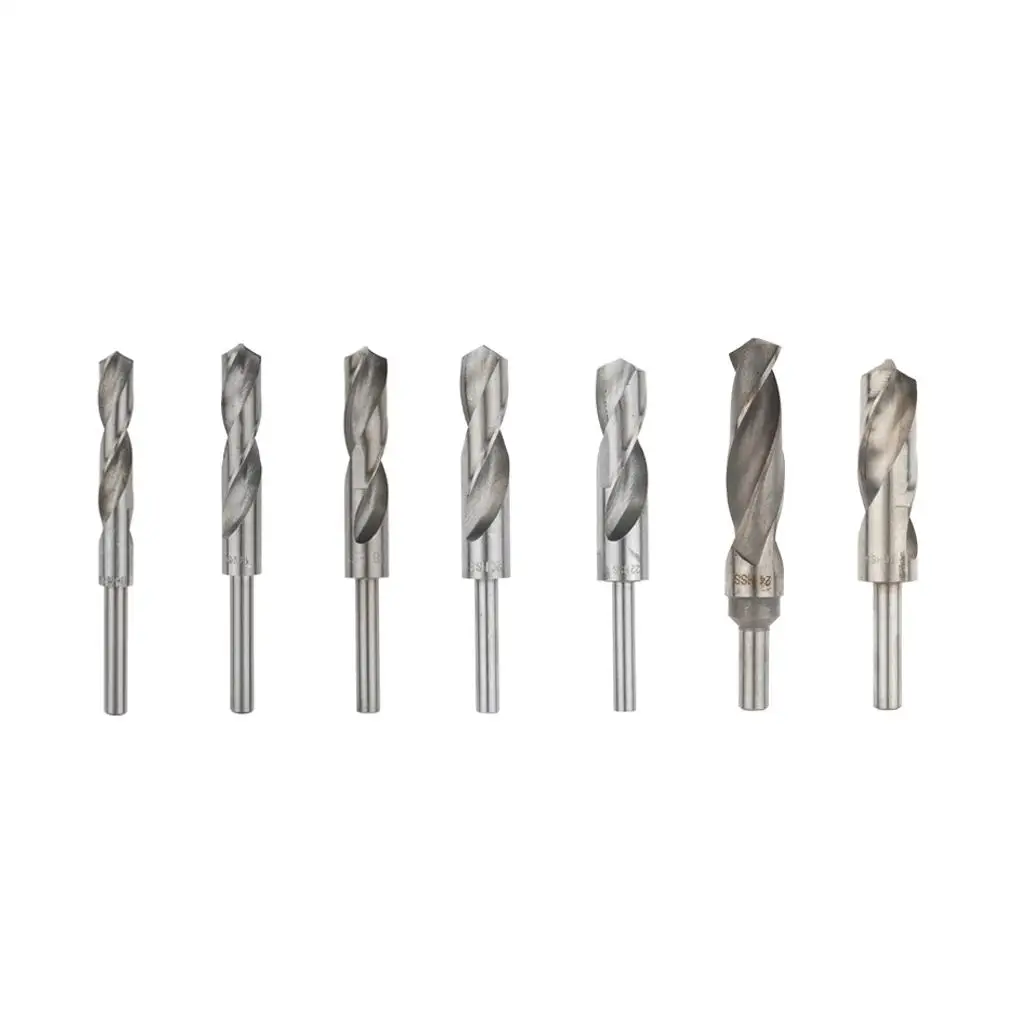 Heat Resistant Twist Drill Bit 14mm Straight Shank Metal Drill Kit for Hard Steel Iron Copper Acrylic