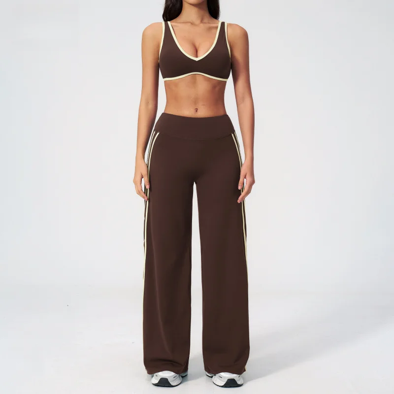 

Women Tracksuit Sports Set Seamless Tight-fitting Yoga Suit Quick-Dry Fitness Wear Workout Bra Leggings Pants Yoga Clothing
