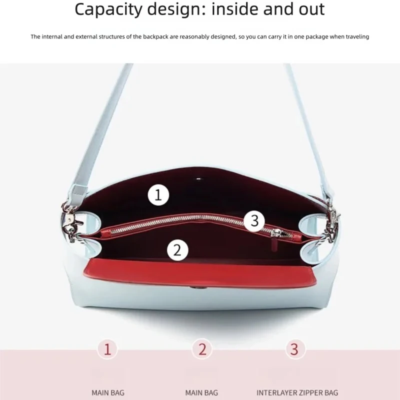 Nouveau sac à bandoulière pour femme, sac sous le bras tendance et haut de gamme, sac fourre-tout décontracté, sac de navetteur grande capacité, sac décontracté simple et polyvalent