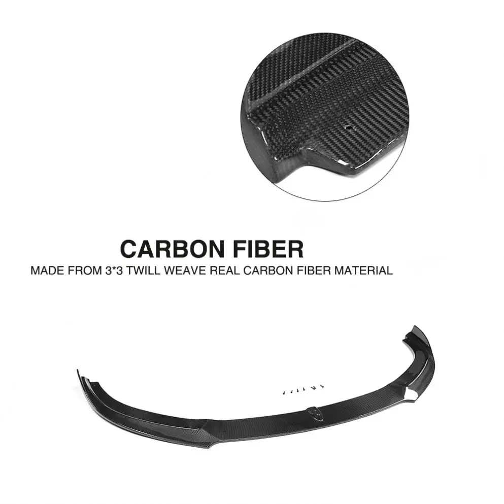 Carbon fiber Car Bumper Front Lip for Porsche Panamera 970 Turbo S GTS Hatchback 4-Door 14-16