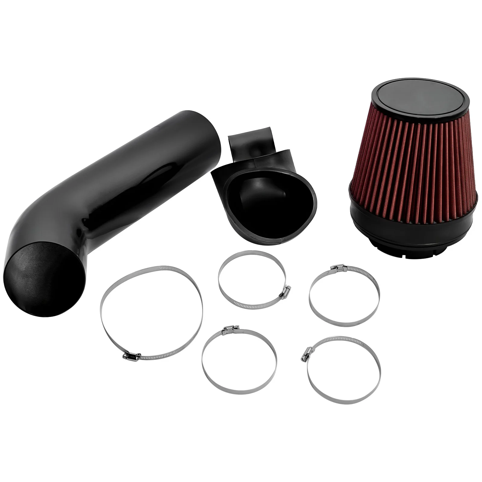 Glossy LS Swap Cold Air Intake for LSX LS1 LS2 LQ4 LQ9 G-Body GTO