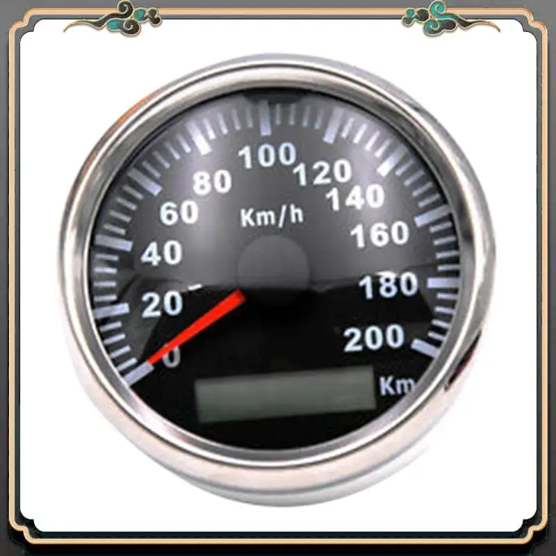 

M45K-85Mm 200KM/H GPS Speedometer 9-32V With Red Backlight Odometer Suitable For All Kinds Of Cars