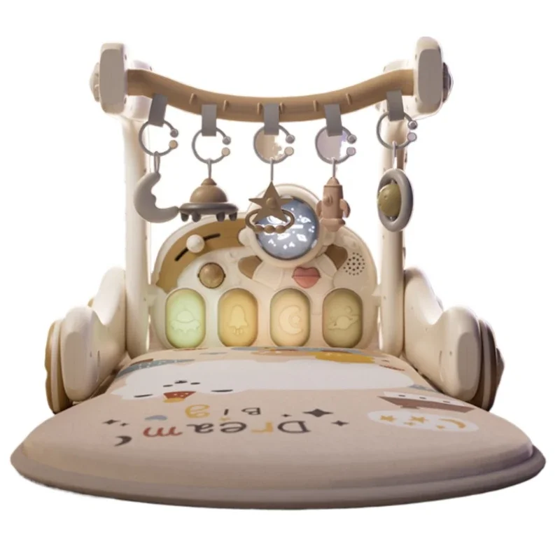 Baby Piano Fitness Frame 100 giorni Prodotti per bambini ‌ cutie ‌   Regalo per l'educazione precoce della luna piena da 0 a 3 mesi Neonato miele ‌   Incontra una confezione regalo