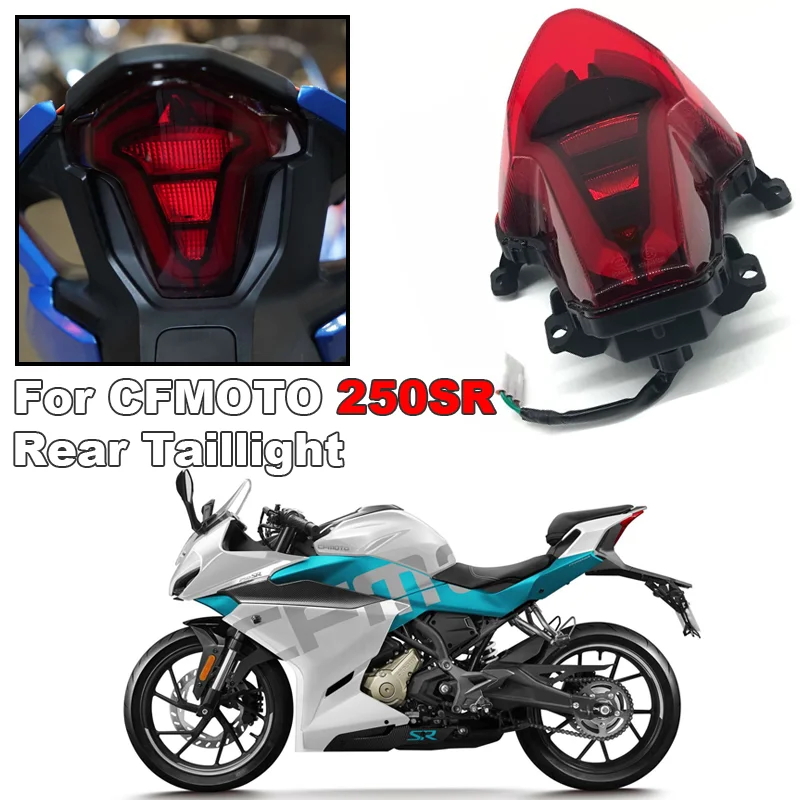 

For CFMOTO CF250SR 250SR 300SR CF250-6 original motorcycle rear tail light rear brake light tail light assembly accessories