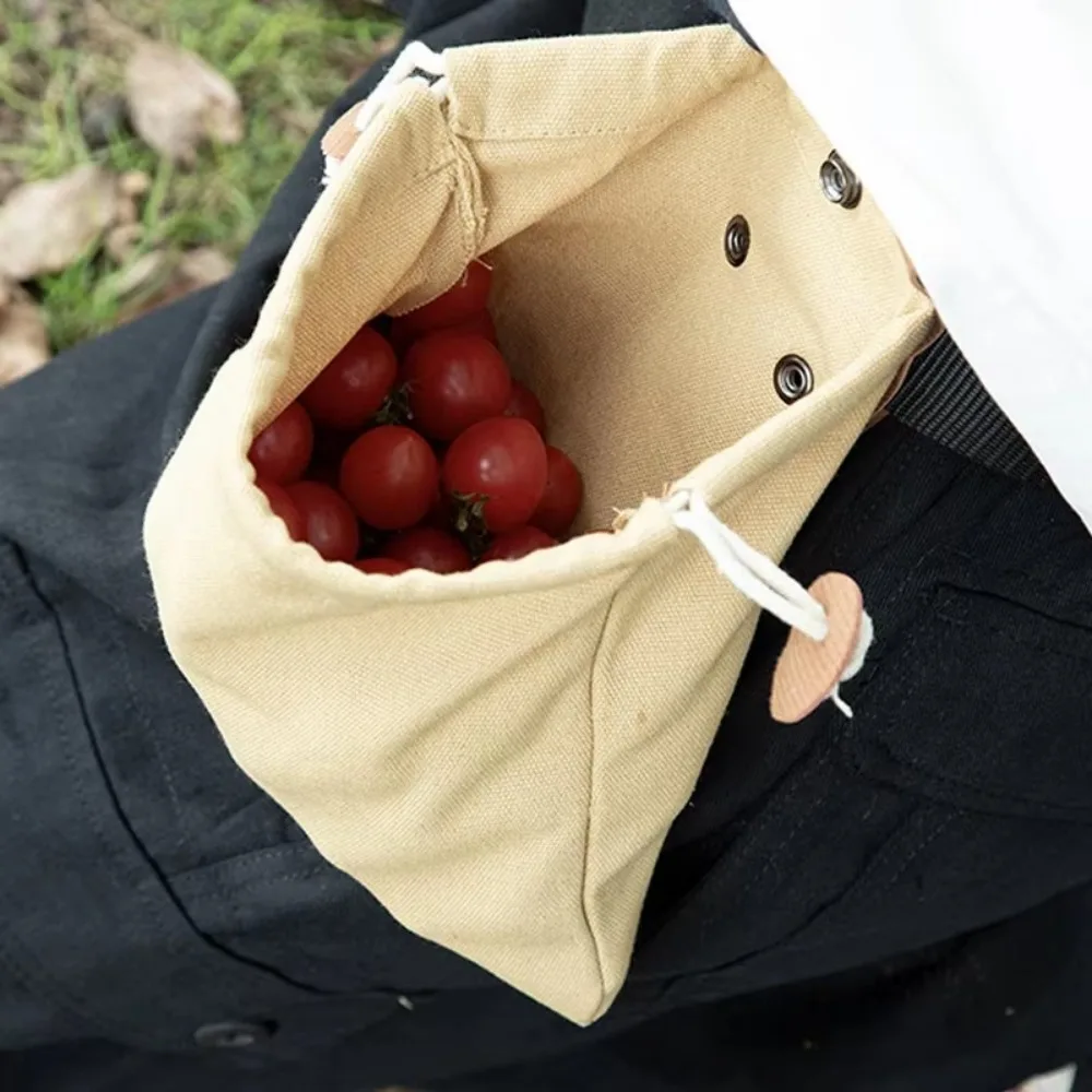 Portable Outdoor Waist Bag PU Leather Foldable Storage Pouch Sports Bag Organizer Bag