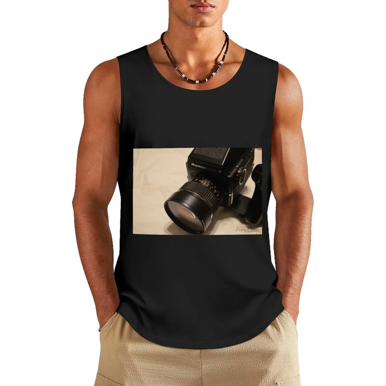 Mamiya 645 Tank Top t-shirts man summer