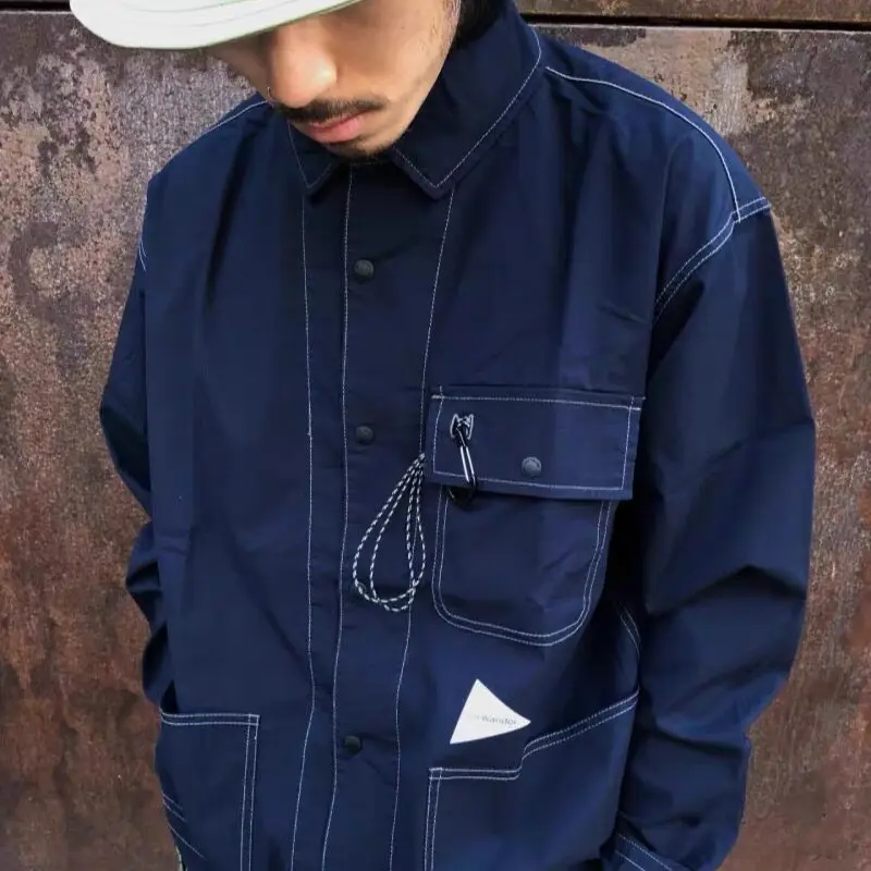 2026 And Wander CORDURA Cotton Ripstop Shirt Jacket Durable Wear-Resistant Outdoor Workwear