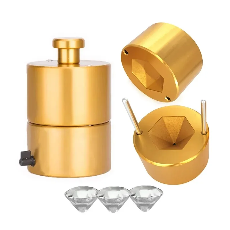 

【Best-selling】Commercial Ice Ball Maker Press Whiskey Ball Maker Direct Sales Aluminum Whiskey Round Shape Diamond Mold Ice Ball