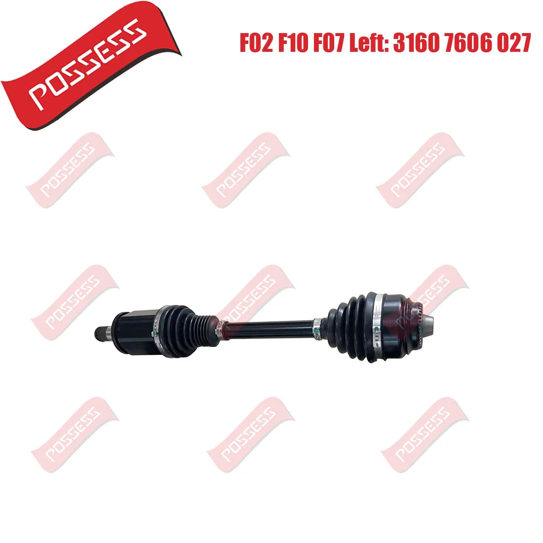 Front Axle Left And Right Drive Shaft Assembly With Constant Velocity Universal Joint For BMW 7 Series F01 F02 F03 F04 xDrive