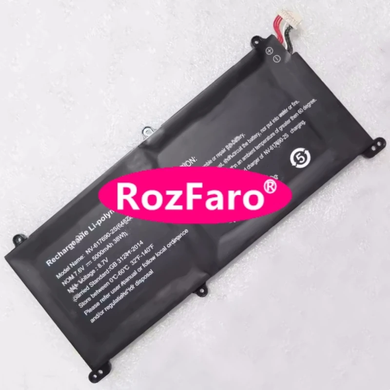 

RozFaro For Positivo Motion I34128b I34128bi I341tbi NV-617690-2S (6482200) RCPL-004 Laptop Battery For Casper Nirvana C350
