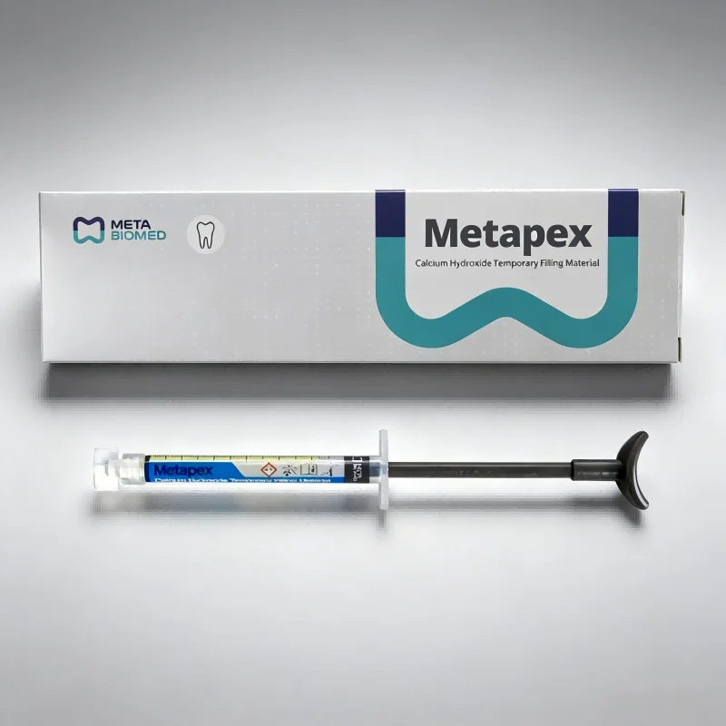 

Metapex Root Canal Filling Material 2.2g Tube 5 Disposable Needles Calcium Hydroxide Endodontic Kit Korea
