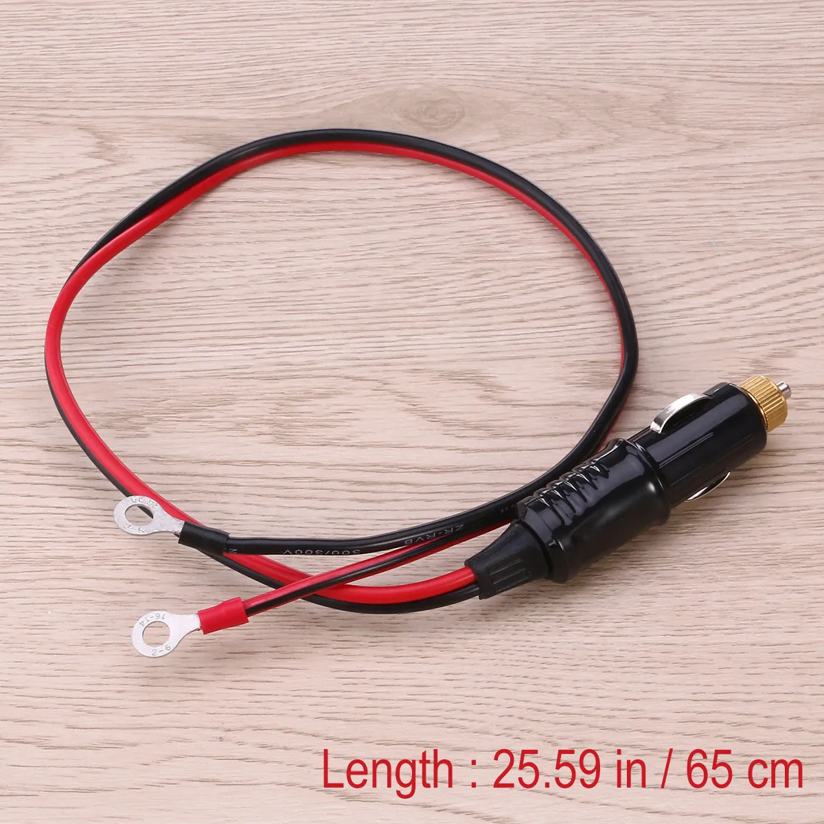 Car Inverter Cable Pc Material High Heat Resistance Copper Terminal Cigarette Lighter Adapter Power Supply Cable for Car