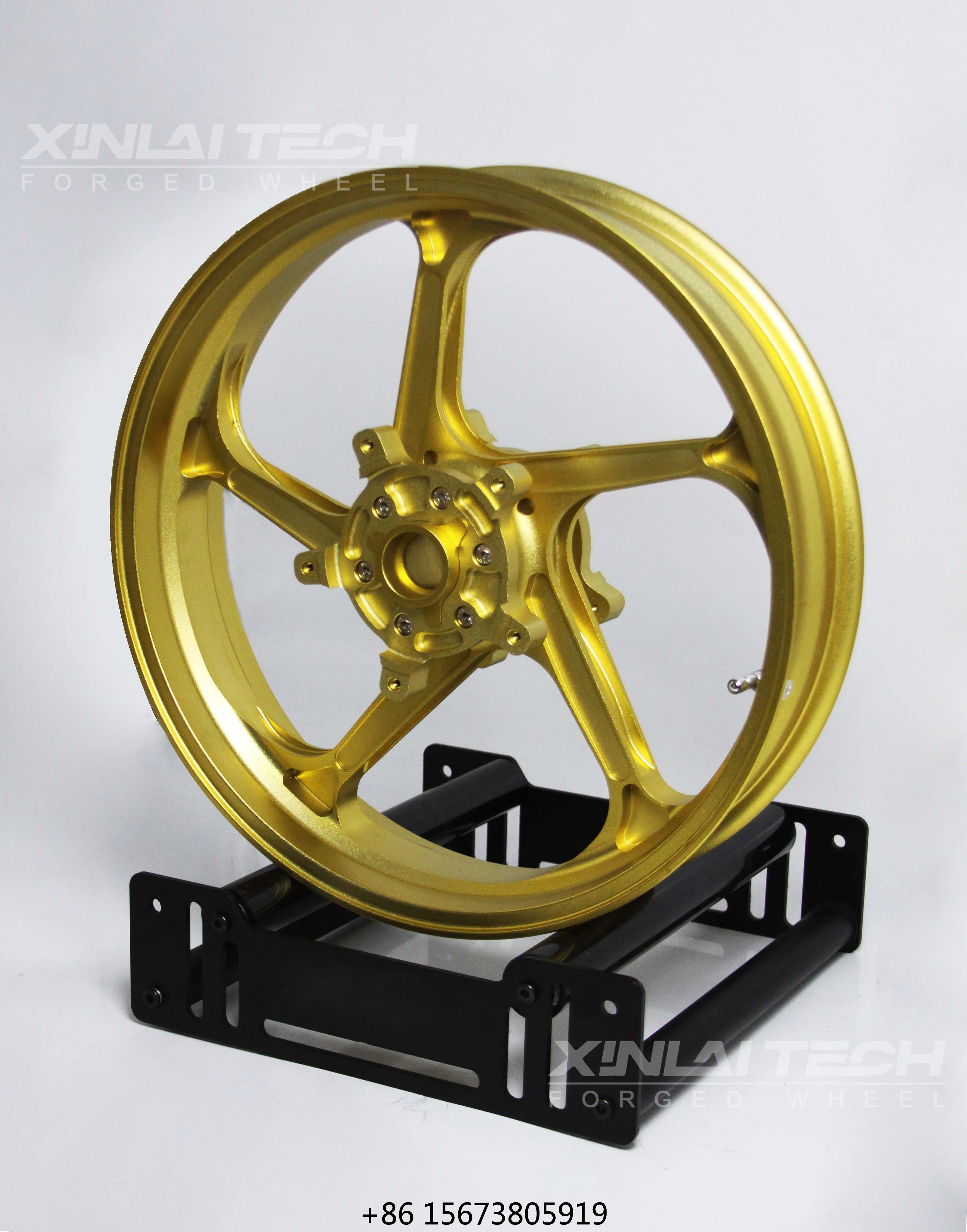 Anodized Custom Forged Motorcycle Wheels Sportbike Motorbike Supermoto Wheels Racing Bike Alloy Wheel Rims