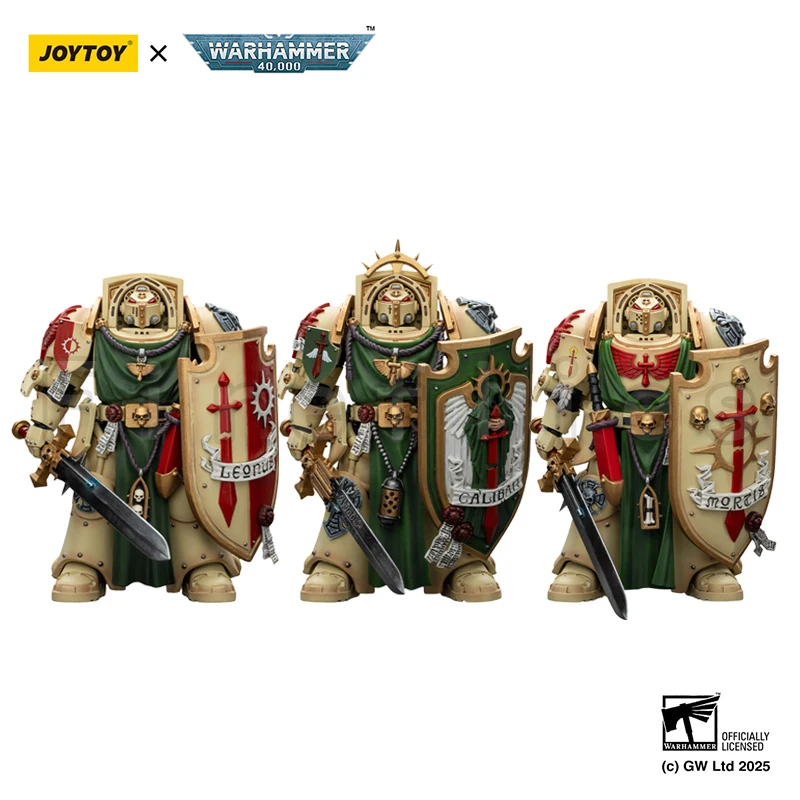 Figura de acción JOYTOY 40K Dark Angels Deathwing Knight, modelo de Anime, juguete, 1/18