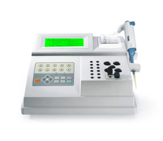 

2 Channel Semi Auto Chemistry Analyzer Blood Coagulometer Semi-automatic Coagulation Analyzer