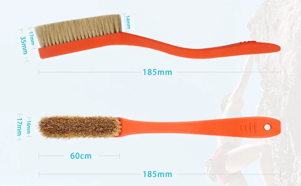 Indoor Rock Climbing Chalk Brush Gift Set for Climbers Men Women Kids Outdoor Bouldering Brush Kit
