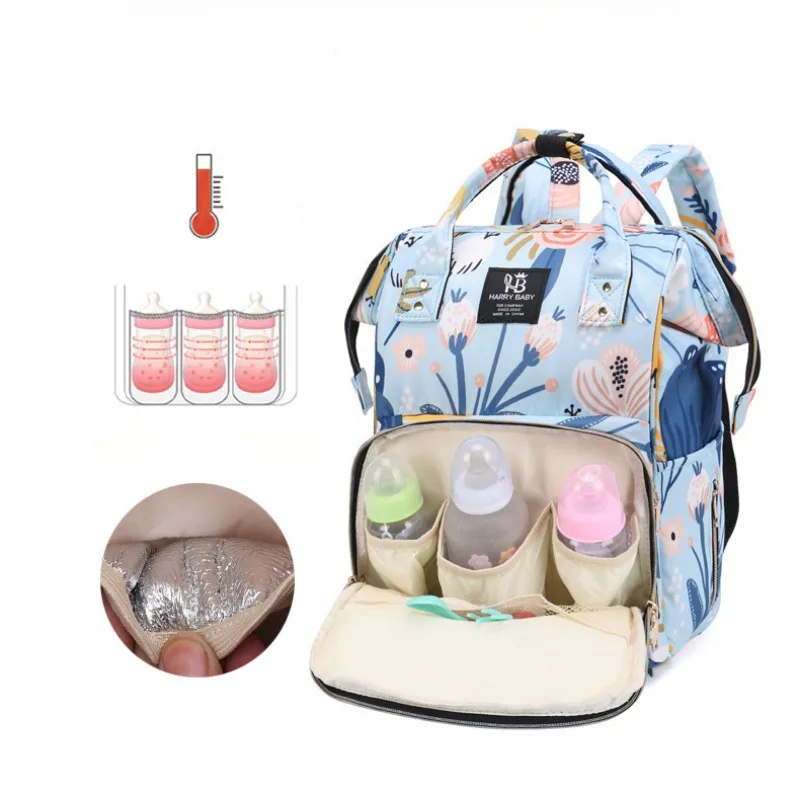 Fashion Nappy Backpack Bag Mummy Bag Mom Baby Multi-Function Waterproof Outdoor Travel Diaper Bags for Baby Care