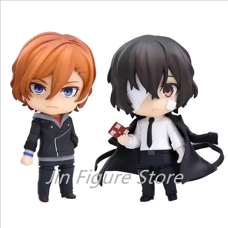 

#2409 Dazai Osamu #2410 Nakahara Chuya Figure Bungo Stray Dogs PVC Action Figure Amine Gift Collectible Figurine