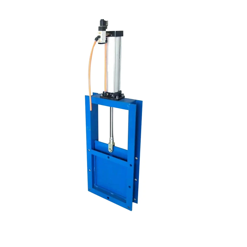 Square Type Flange knife gate valve hydraulic electric manual pneumatic Sluice Gate Valve